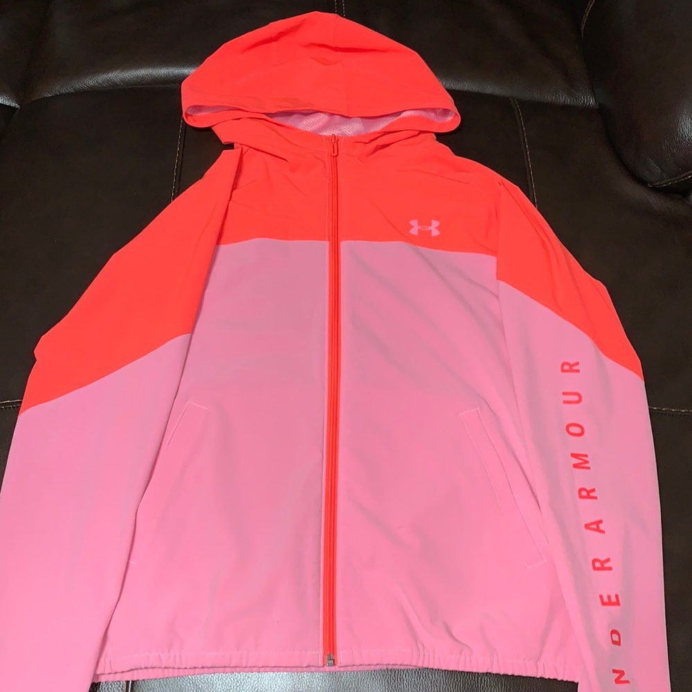 Under armor windbreaker